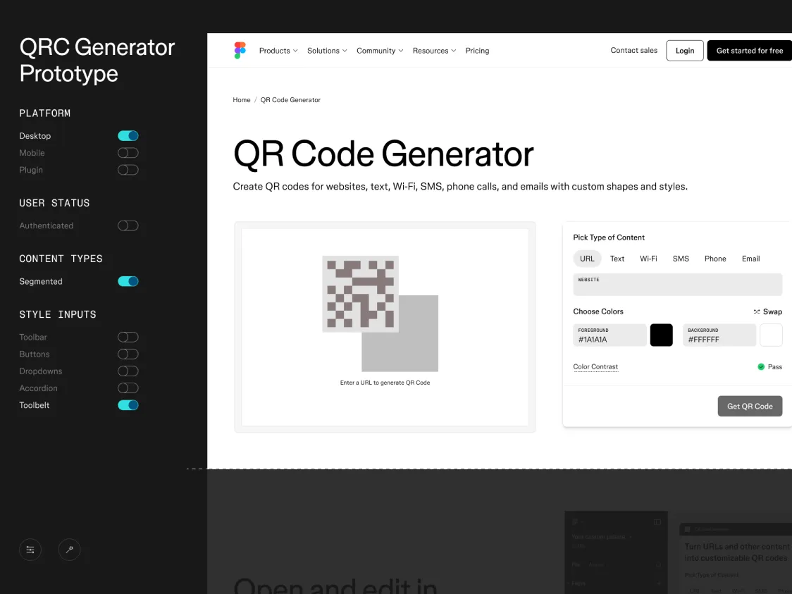 QR Code Figma Plugin